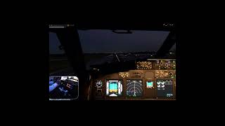 Take off Bologna | B737-8 MSFS #pilotlife #cockpitviews #aviation #cockpit #msfs2020 #pmdg #takeoff