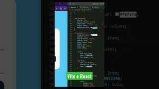 Vite e React - login #javascript #vite #react