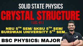 “Solid State Physics | Crystal Structure Explained by Pappu Sir – BSc 5th Sem”