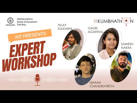 Expert Workshop by Sainesh Nakra, Ishaan Chandratreya, Nilay Kulkarni, Gauri Agarwal | Day 1