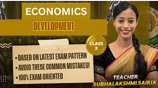 ECONOMICS CLASS X 🔥CLASS - 1 DEVELOPMENT🔥  WHATSAPP - 8638354607