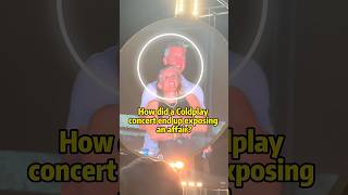 How did a Coldplay concert end up exposing an affair?#coldplay #fyp #celebrities #usa