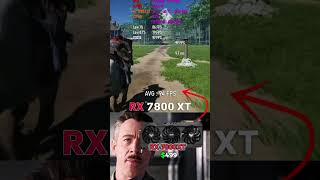 RTX 5070 Ti vs RX 7800 XT #pc #amd #nvidia