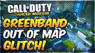 COD: AW ''AFTER PATCH" - Out of the Map on ''GREENBAND"