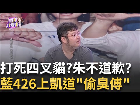 法治崩壞? 四叉貓遭藍支持者羞辱.動手! 蔣市長還在睡?又膨風人數? KMT北檢集結500多人"守夜"...警7度舉牌? │陳斐娟 主持 │20250418│關我什麼事feat. Felix, 四叉貓