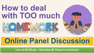 How to deal with TOO much Homework - Panel Discussion by Young Innovators