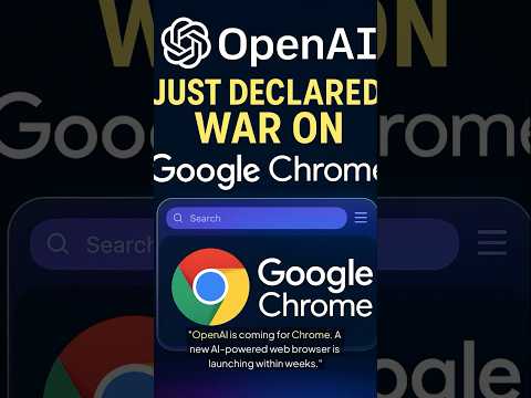 OpenAI Just Declared War on Google Chrome 😳 #technews