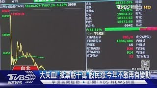 TVBS民調! 關稅股災 42%影響投資 股民:賠千萬｜TVBS新聞