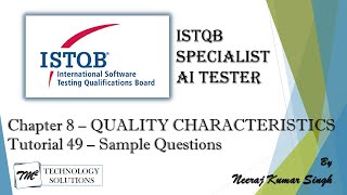 ISTQB AI Tester | Sample Questions of Chapter 8 | AI Tester Sample Questions | TM Square