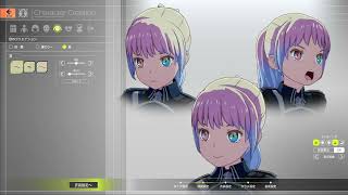 『ブループロトコル』キャラクタークリエイト　ネットワークテストより