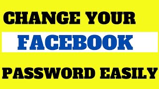 How To Change Facebook Password (2024 Updated )