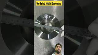 We Tried 10MM Grooving And it tools #automobile #machine #tools #trending #shorts #shortvideo