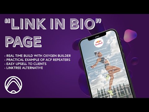 Building A Bio-Links Page With Oxygen Builder | Real world ACF & Repeater Use | Linktree Alternative