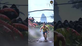 How To Escape A Gorilla Exhibit❓#facts #shorts