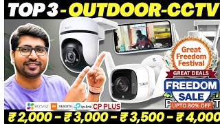 [NEW 2025] Best Outdoor WiFi CCTV Camera Under ₹3000 to ₹5000 in India🔍Night Vision + App Control!