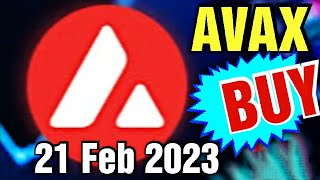 Avax coin price prediction 21 Feb 2023 | Crypto Shakeel,avax avalanche today latest news & forecast