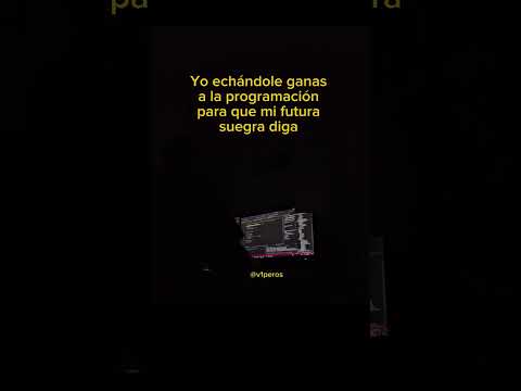 Para que en algún futuro diga #dev #developer #programmer #programming #programacion #informatica