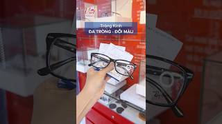 Tròng kính đa tròng đổi màu Essilor Essential Everyday SUN X thay vào gọng kính Ray-Ban RX5428F 2034