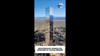 'Mysterious' monolith appears on peak outside Las Vegas
