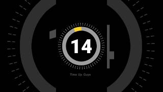 14 Second Countdown #timepassing #timeisnow #timeclock #countdown