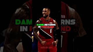 Dame is going BACK to Portland 🤯⌚