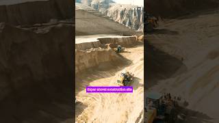 Super work by group of shovel in construction site #automobile #shoveling #constructionsite