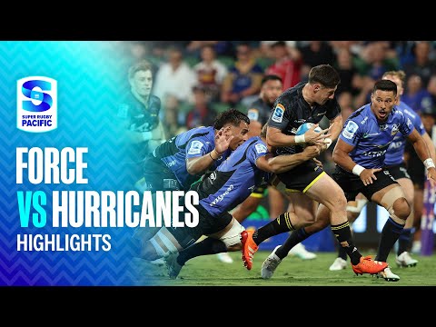 HIGHLIGHTS | Force v Hurricanes | Round 10, 2025