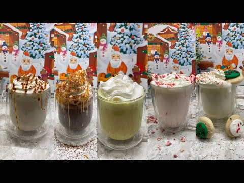 FIVE HOT FESTIVE BEVERAGES FOR THE HOLIDAYS!