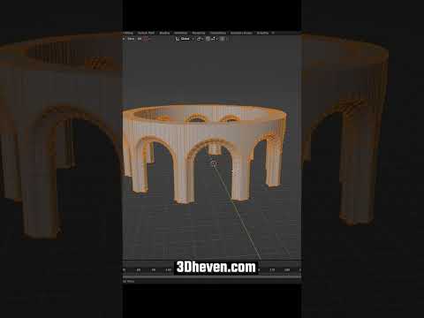 Gothic Architecture Modeling in Blender 3.5 | Ammar Khan