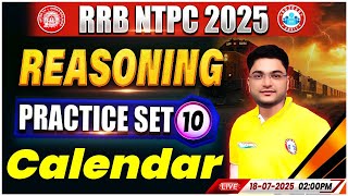 RRB NTPC Reasoning Classes 2025 | NTPC Reasoning Practice Set #10 | Railway NTPC Reasoning MCQs