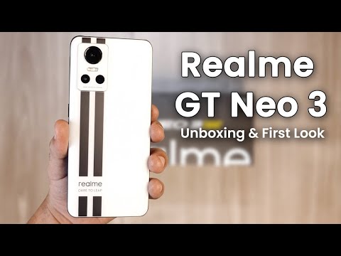 REALME GT NEO 3 UNBOXING l REALME GT NEO 3 REVIEW IN TELUGU l REALME GT NEO 3 FIRST LOOK IN TELUGU