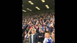 Sheffield Wednesday fans at Watford chanting for Bournemouth winning the league!