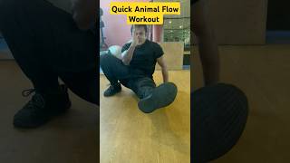 Quick Animal Flow Workout for Full-Body Strength #AnimalFlow #BodyweightTraining