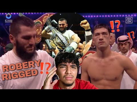 BETERBIEV VS BIVOL ROBBERY⁉️ BETERBIEV DECISION WIN