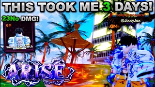 Becoming The Summer Monarch (GM SHADOWS!) In Roblox Arise Crossover... Here's What Happened!