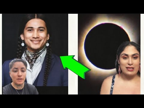 NATIVE  AMERICANS' CUTURE DON'T  BELIEVE  IN VIEWING THE SOLAR ECLIPSE #eclipse2024