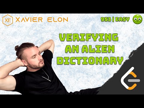 LeetCode 953 | Verifying an Alien Dictionary | Solution Explained (Java + Whiteboard)