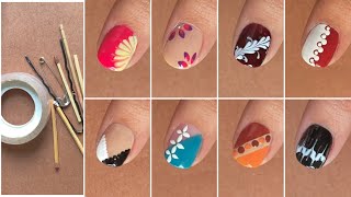 Top 10 Easy nail art designs for short nails || Nail art for beginners 2025