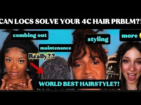 STRUGGLING WITH 4C HAIR?! | SOLUTION TO YOUR 4C || IS GETTING LOCS A SOLUTION FOR 4C HAIR STRUGGLE