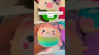 HOLIDAY SQUISH HAUL! #squishmallows #squishmallowhunting #collection #squishsquad #shorts #1ksubs