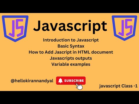 javascript tutorials for beginners in telugu| javascript introduction syntax and variables