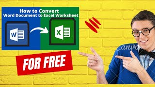 Convert Word To Excel Easy Way