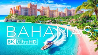 BAHAMAS 8K Ultra HD - Stunning Tropical Escape Caribbean, Relaxing Scenic Film with Serene Music