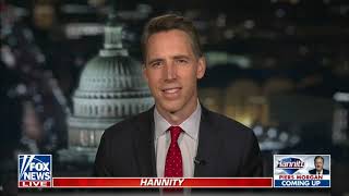 Senator Hawley Talks Democrats’ Weaponized Criminal Justice System with Sean Hannity