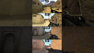 M249 Sounds | Counter Strike Comparison 1.6 to CS 2 | Part 45 #counterstrike #csgo #cs2