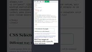 CSS Simple Selectors Part 2 - #w3schools #css #webdevelopment