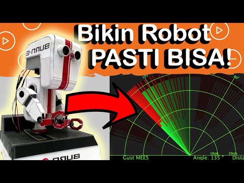 GAMPANG! Cara Membuat Robot Radar - Tutorial Membuat Robot Radar - Arduino Project Indonesia