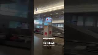 “Ben Gurion” Airport empty after Iranian strikes; luggage piles up