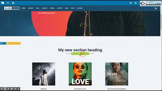 Slide WordPress Music Theme – How To Edit The Front Page Using WPBakery Page Builder