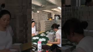Rigid Box Making Line Gift Box Machine Rigid Box Wrapping Machine Gluing Machine